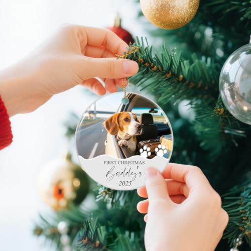 Personalized Dog Photo Ornaments 2026