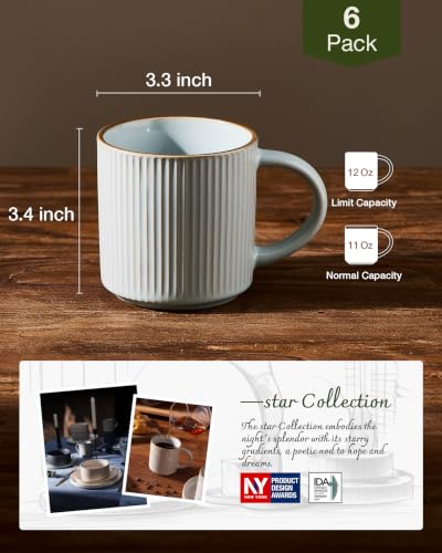 Coffee Mug Set of 6 (72 Count)