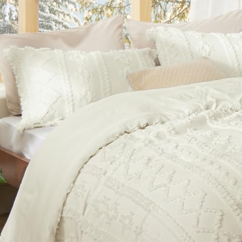 Tufted Boho Comforter Set King Size