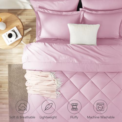 Full Size Comforter Sets Light Pink