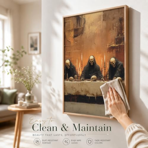 Last Supper Skeleton Wall Art