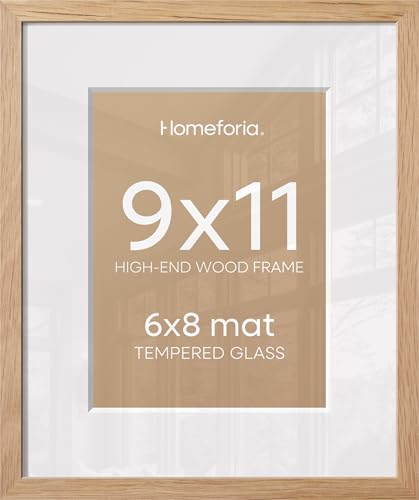 9x11 Natural Oak Picture Frame (3 Count)