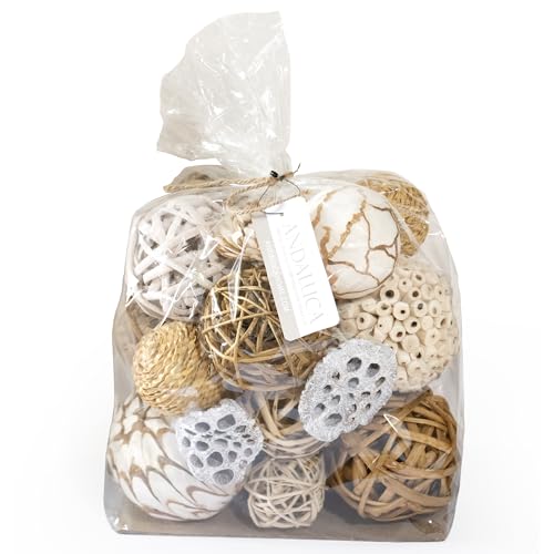 Large Decorative Vase Filler Bag with Orbs