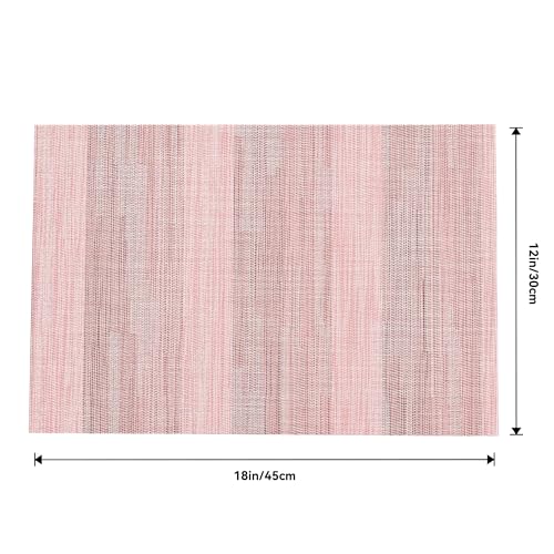 Misty Rose Placemats Set of 12 (12 Count)