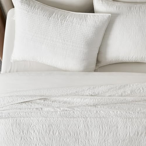 HOME 100% Cotton Modern Lines Quilt Set King Size