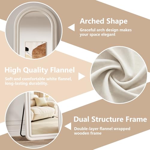 Arched Full Length Mirror 63"x24"