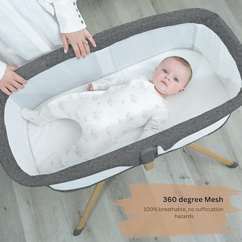 Baby Bassinet with Rocking