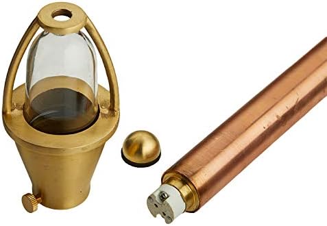 VOLT Flat Hat 12V Copper Mini Path Light