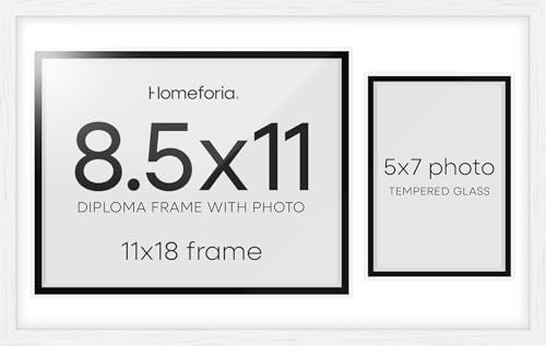11x18 Black Oak Diploma Frame (2 Count)