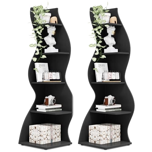 Corner Shelf Modern 5 (2 Count)