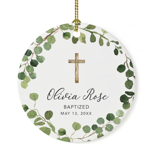 Personalized Baptism Ornament 2026