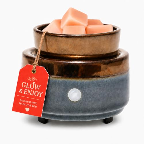 Ceramic Wax Melt Warmer Electric Wax Warmer for Scented Wax Cubes