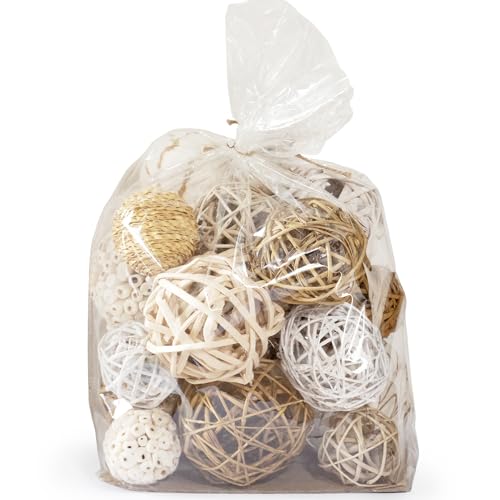 Large Decorative Vase Filler Bag with Orbs