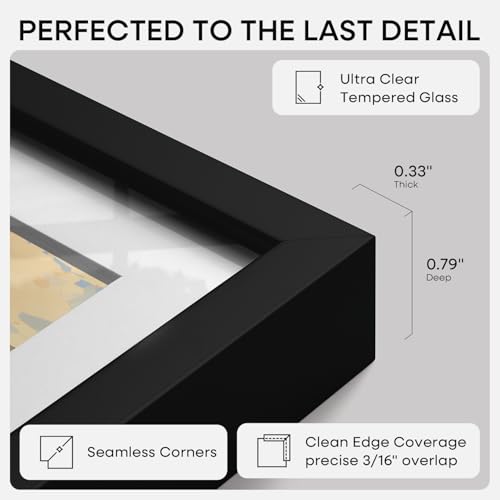 17x24 Black Picture Frame