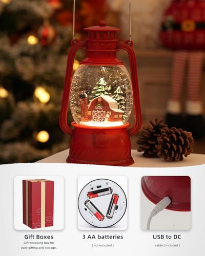 Snow Globe Christmas Decorations