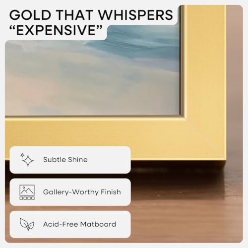 6x9 Gold Picture Frame