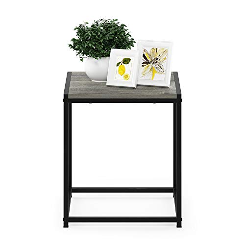 CAMNUS Metal Frame Square Side Table