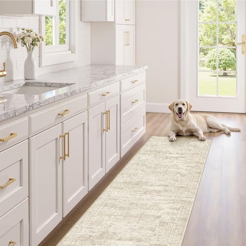 3x8 Washable Runner Rug for Hallway (24 Sq Ft)