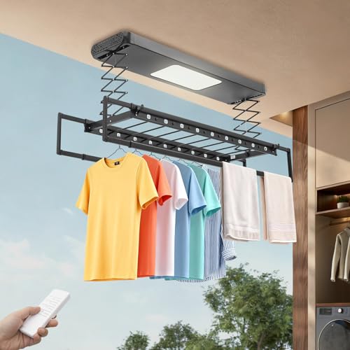 Electric Retractable Airing Rack