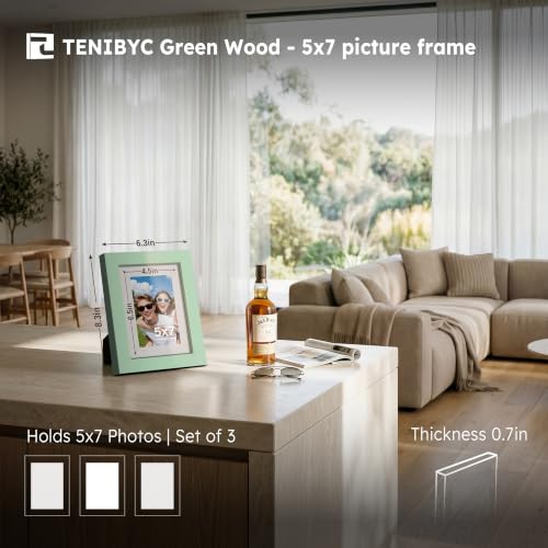 5x7 picture frame 3 Pack (3 Count)
