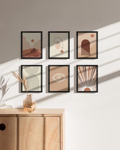 6x8 Black Metal Picture Frames
