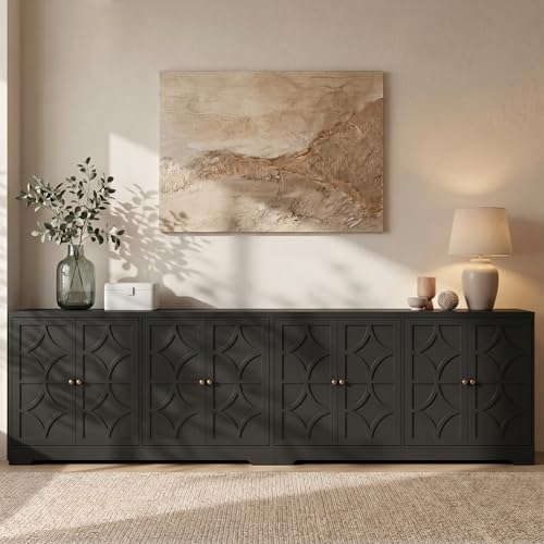 112'' Buffet Cabinet with Storage