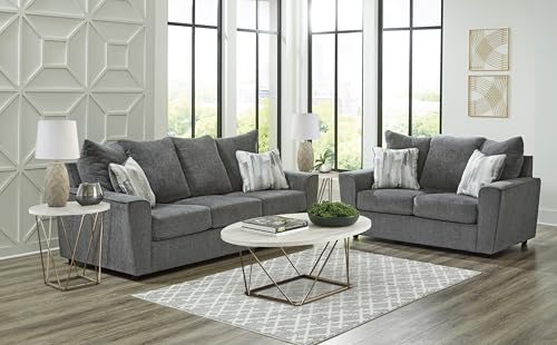 Gray Chenille Sofa