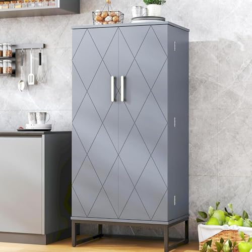 51" Pantry Cabinet with Diamond