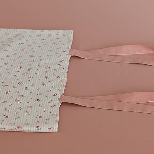 King Size Comforter Set Garden Style Pink White Floral Comforter Set Cozy Aesthetic Bedding Cottagecore Comforter Vintage Botanical Flower Comforter with 2 Bow Ties Pillowcases Fluffy Bed Set