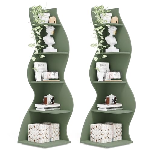 Corner Shelf Modern 5 (2 Count)
