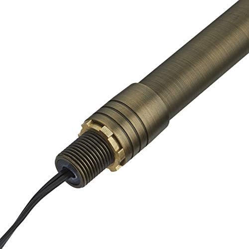VOLT Flat Hat 12V Brass Mini Path Light