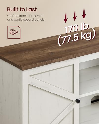 Farmhouse TV Stand for 80'' TV