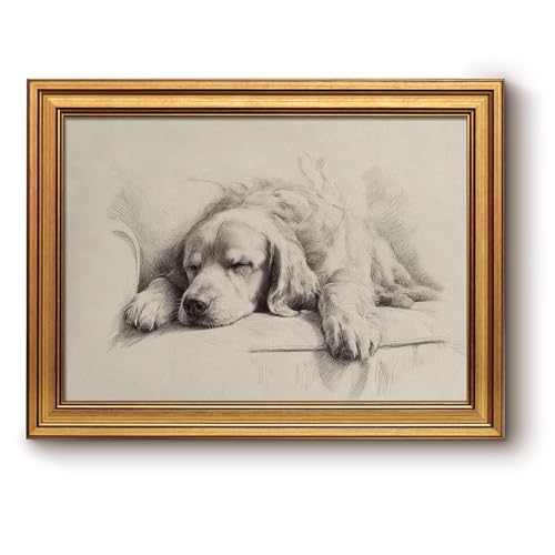 Vintage Gold Framed Wall Art