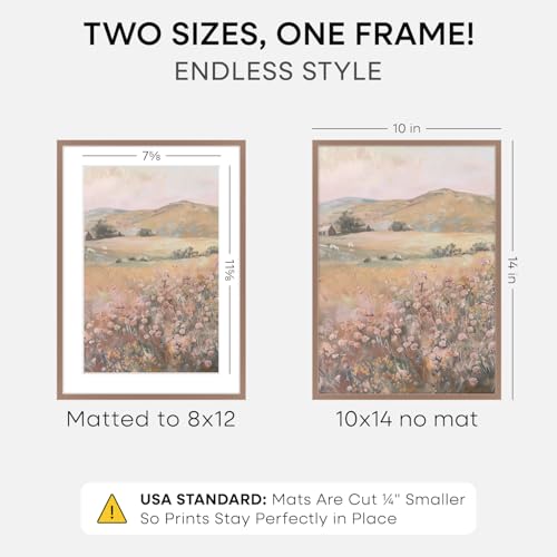 10x14 Mocha Picture Frame