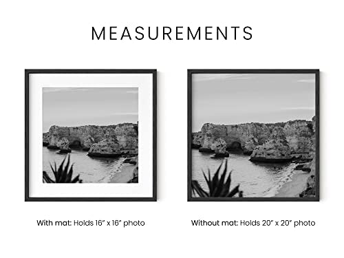 Black Square Frames Set of 3 (3 Count)
