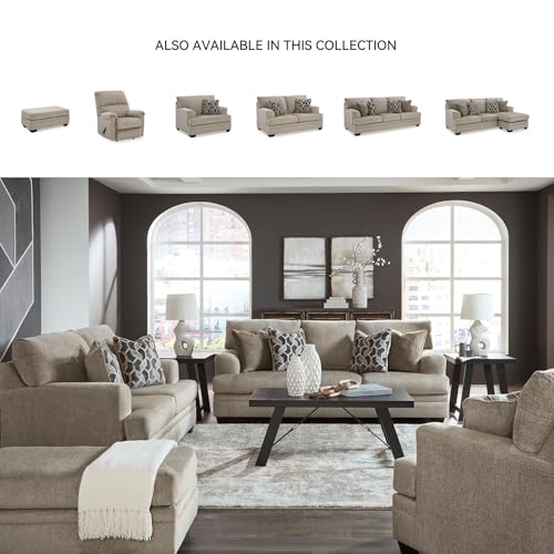 Stonemeade Rectangular Chenille Ottoman