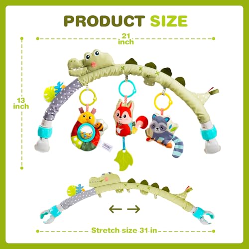 Bassinet Stroller Crib Mobile Toy for Baby 0