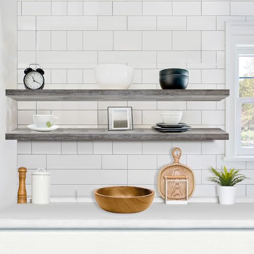Floating Shelves for Wall Storage (2 Count)