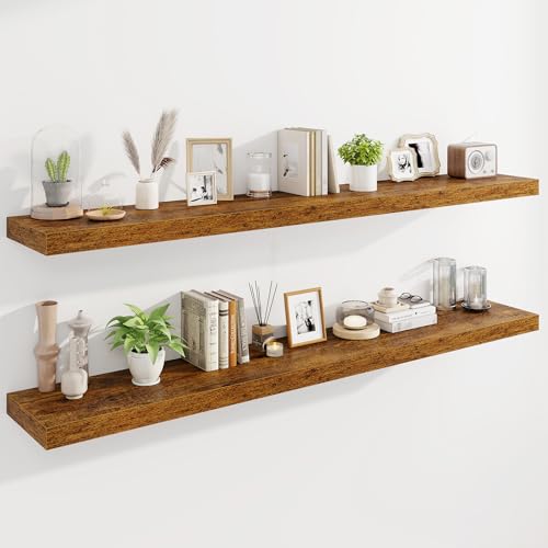 72" Floating Shelves for Wall (2 Count)