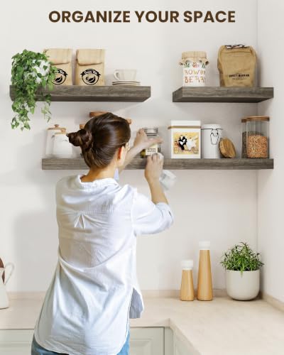 30" Floating Shelves for Wall (2 Count)