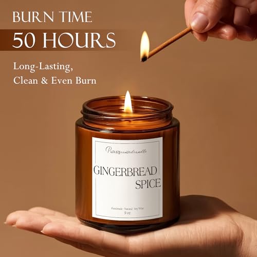 Gingerbread Spice Candle for Home Scented (14 Ounce)