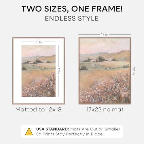 17x22 Mocha Picture Frame