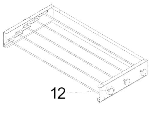 Upgrade 6 Knob Hooks Laundry Drying Rack Clothing