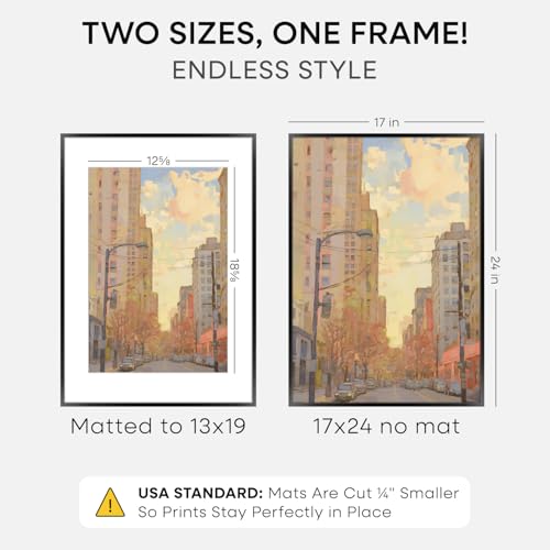 17x24 Black Picture Frame (3 Count)