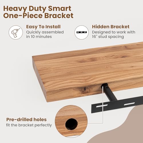 Floating Shelves for Wall (2 Count)