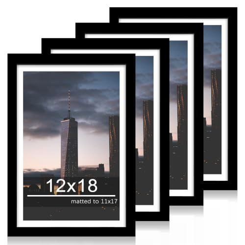12x18 Picture Frame Set of 4 (4 Count)