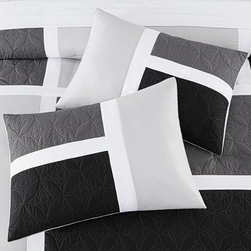 Upland 7 Piece Quilted Patchwork Comforter Set