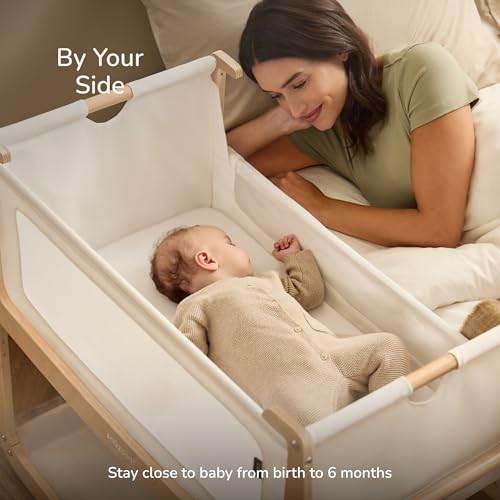 SnuzPod 5 Bedside Bassinet with Mattress