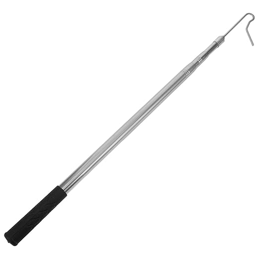 HEMOTON Chicken Grabber Capture Tool Retractable Poultry Leg Trap Hook Pole Farm Tools for Catching Turkey Geese Duck Fowl Bird