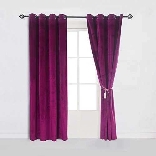Velvet Blackout Curtains